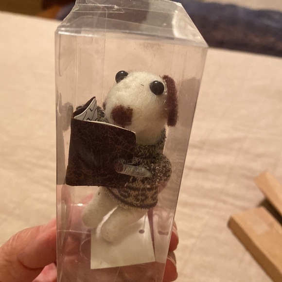 ADORABLE Felted Dog Bookmark - Picture 2 of 4